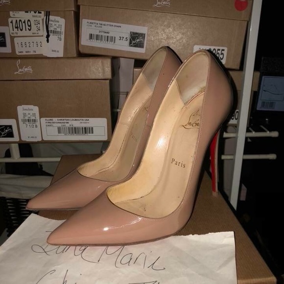 Christian Louboutin Shoes - CL SO KATE NUDE